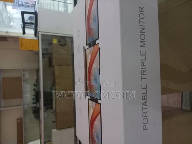 Portable Tripple Monitor 14"