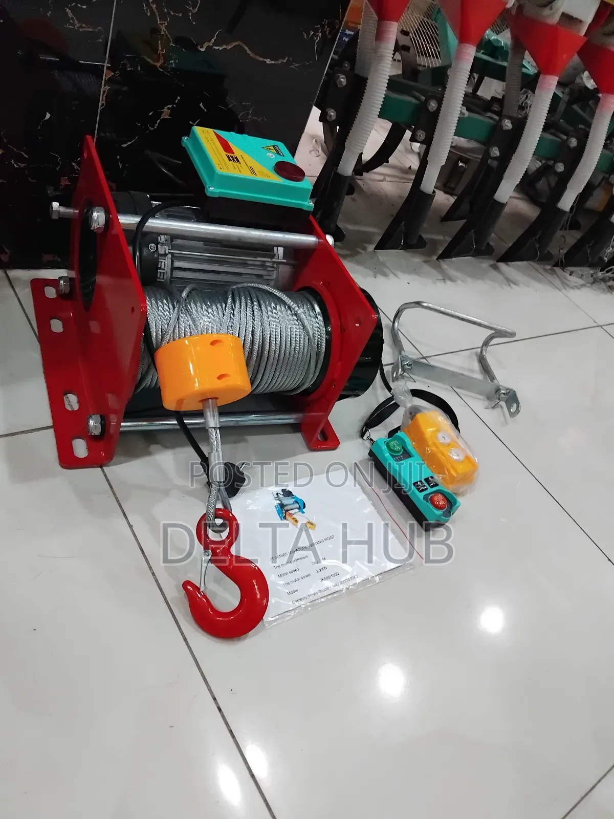 Portable Heavy Duty Electric Lifting Hoist 1000kg