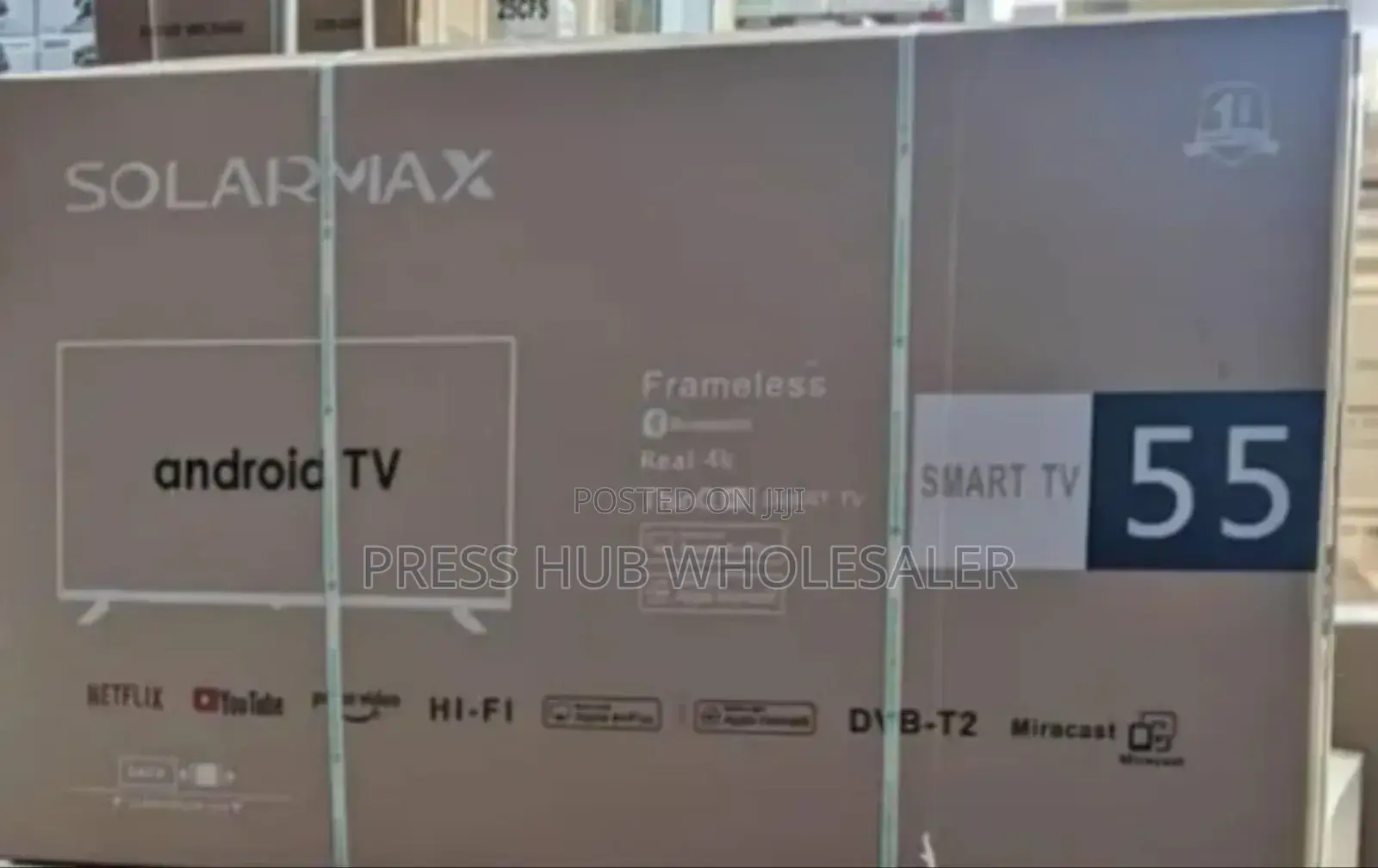 Solarmax 55-Inch Smart Android Tv