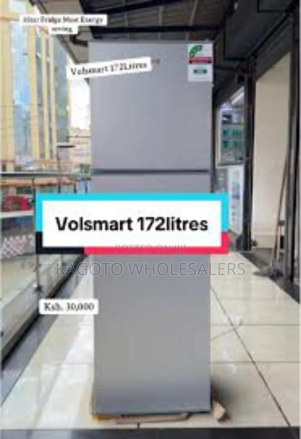 Silver New Volsmart 172l Fridge