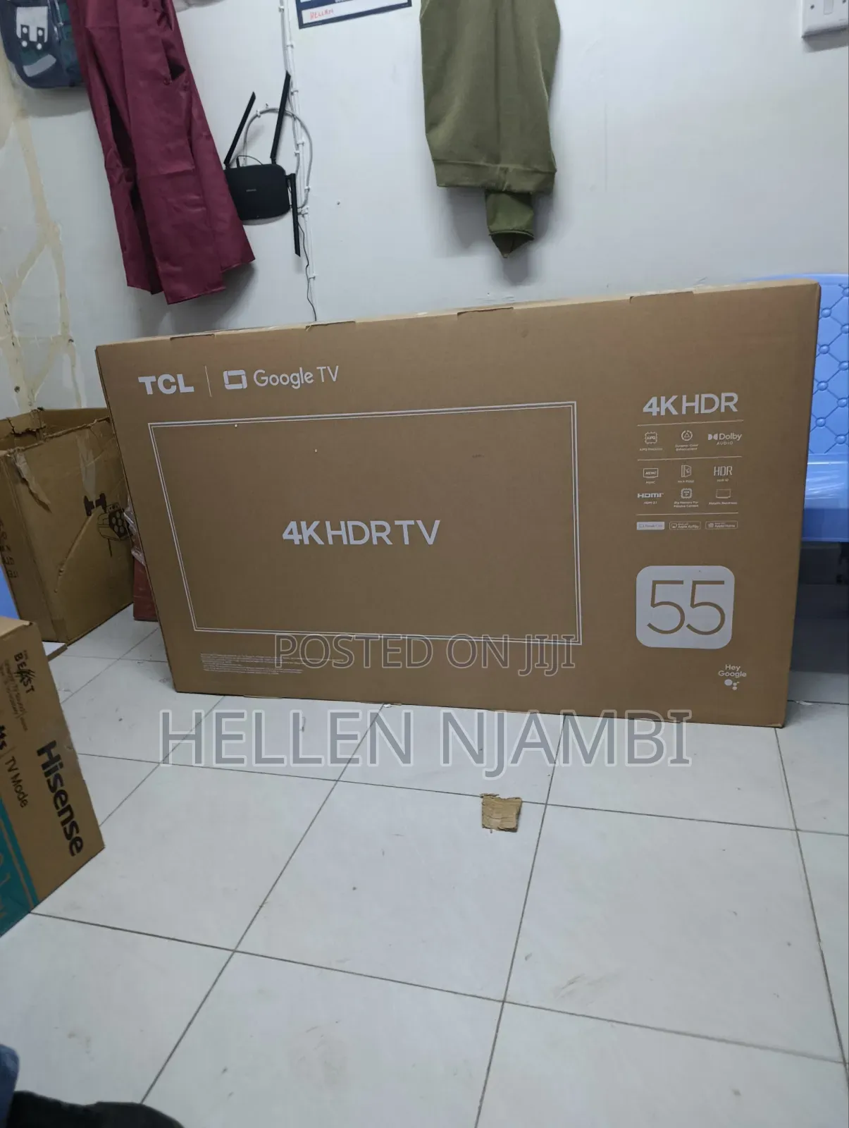 TCL 55” HDR Google Tv – Uhd Smart Led Tv