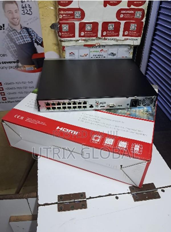 16 Port Poe Hikvision 4k Nvr Recorder