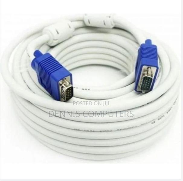 Vga Cable 50m, White in Colour