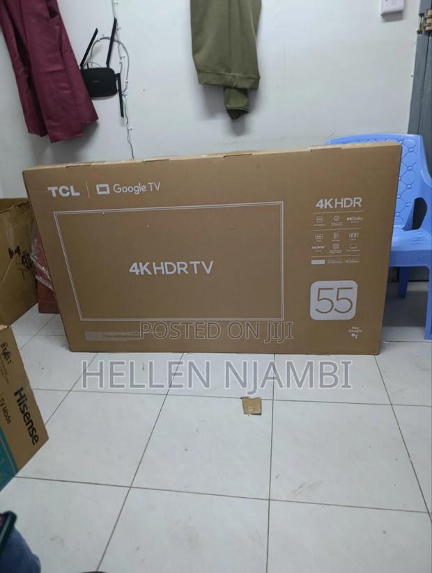 TCL 55” Uhd HDR Led Tv – Built-in Google Tv - main view