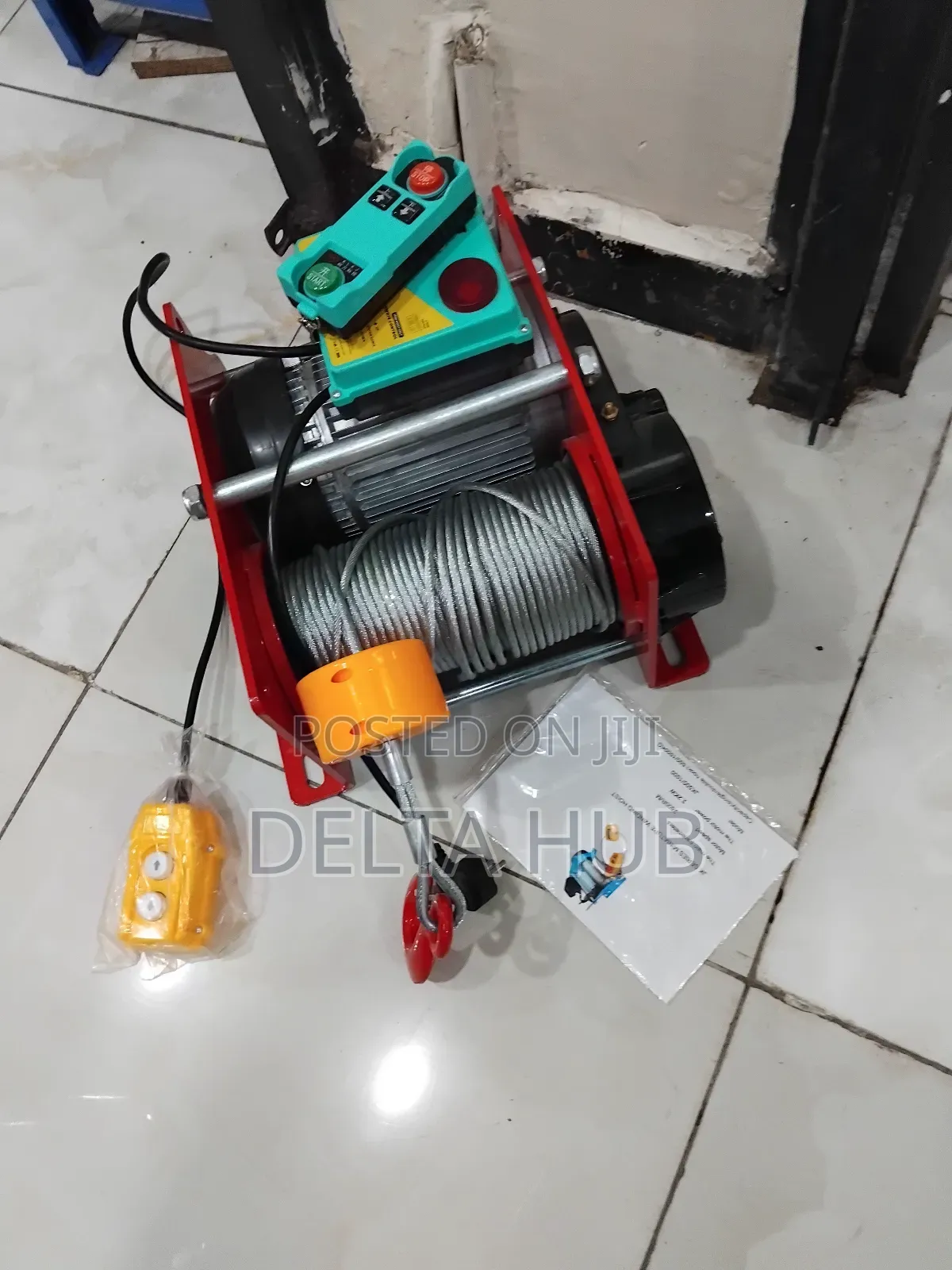 Industrial Electric Winch Hoist 2.2kw Power