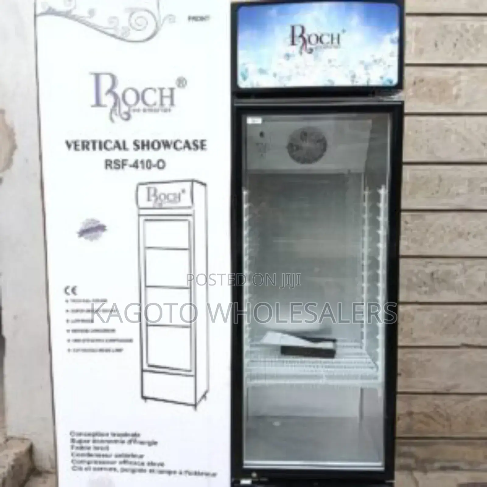 Commercial Roch 329l Display Fridge