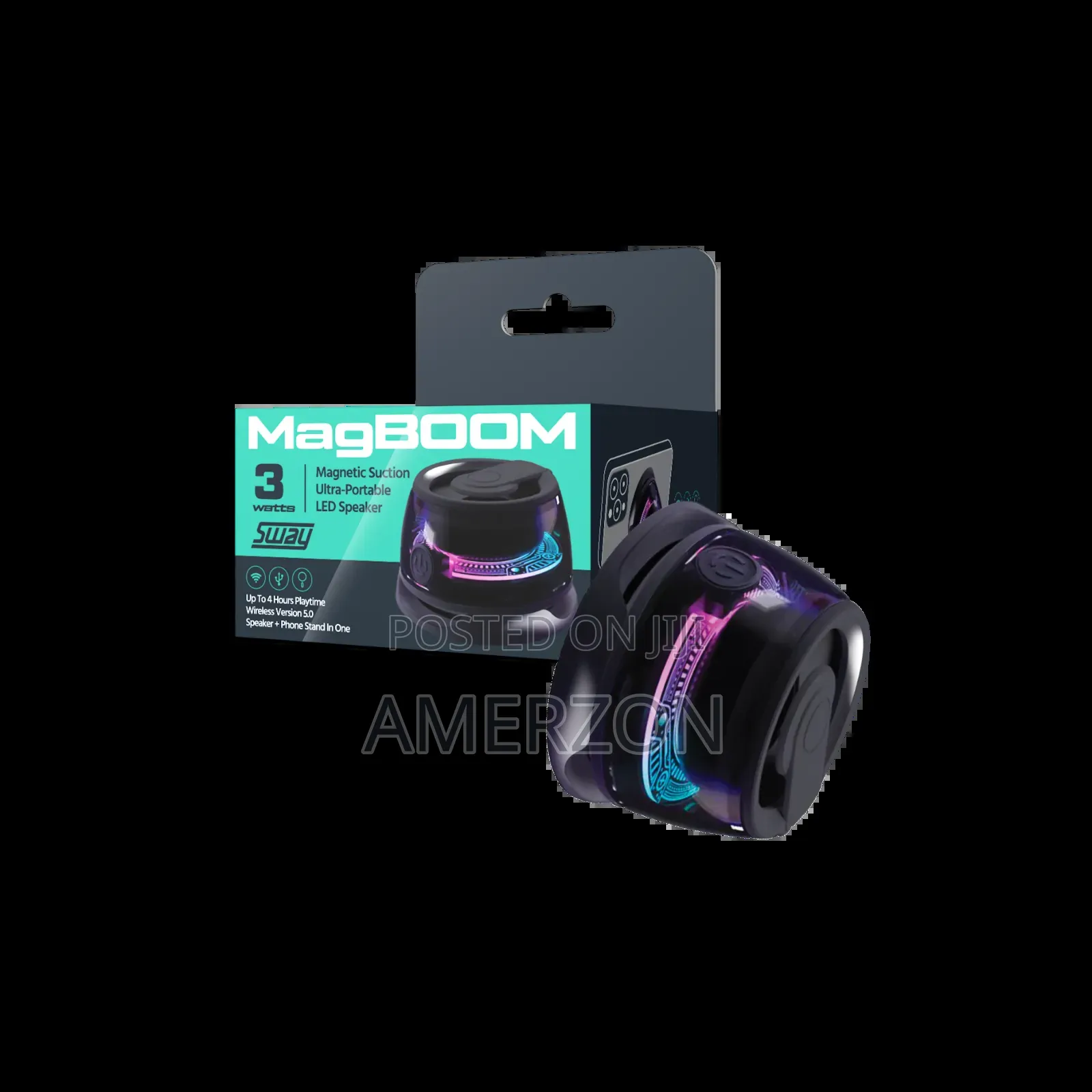 Magnetic Bluetooth Speakers,Small Bluetooth Speaker