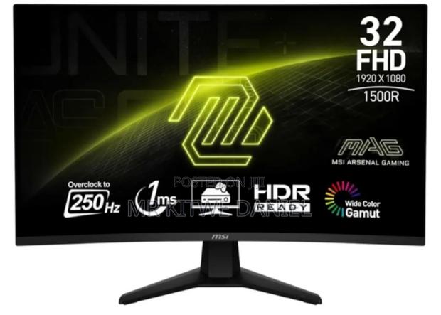 Msi Mag 32c6x 32" FHD 250hz Gaming Monitor - main view