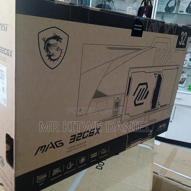 Msi Mag 32c6x 32" FHD 250hz Gaming Monitor - thumbnail 4
