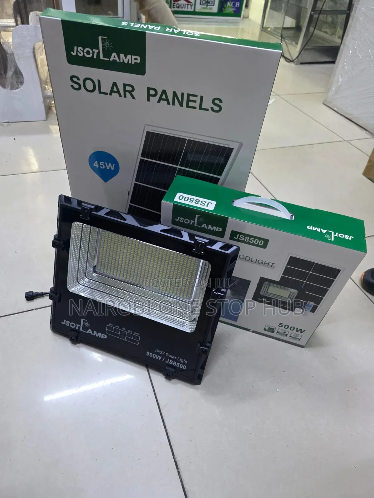 Jsot 500w Solar Floodlight Js8500