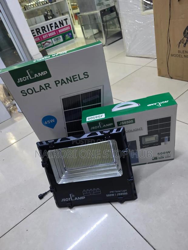 Jsot 500w Solar Floodlight Js8500 - thumbnail 2