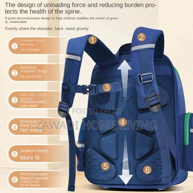 Premium Quality Oxford School Bag - thumbnail 3