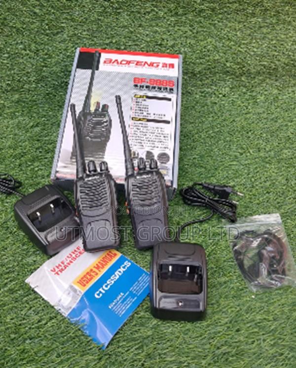 Baofeng Bf-888s Black Handheld Two Way Radio - main view