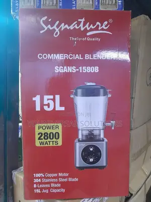 Signature Commercial Blender With 15 Litres Jar 2800w