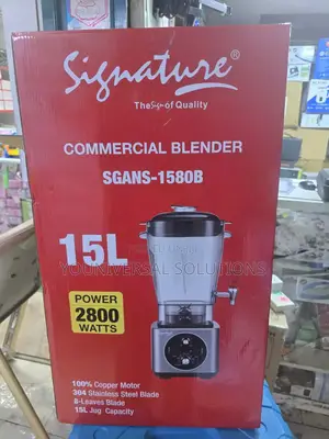 Signature Commercial Blender With 15 Litres Jar 2800w