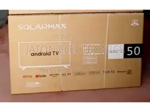 Solarmax 50-Inch Smart Android Tv.