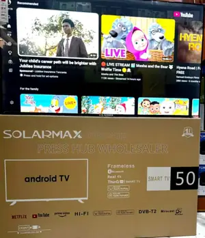 Solarmax 50-Inch Smart Android Tv.
