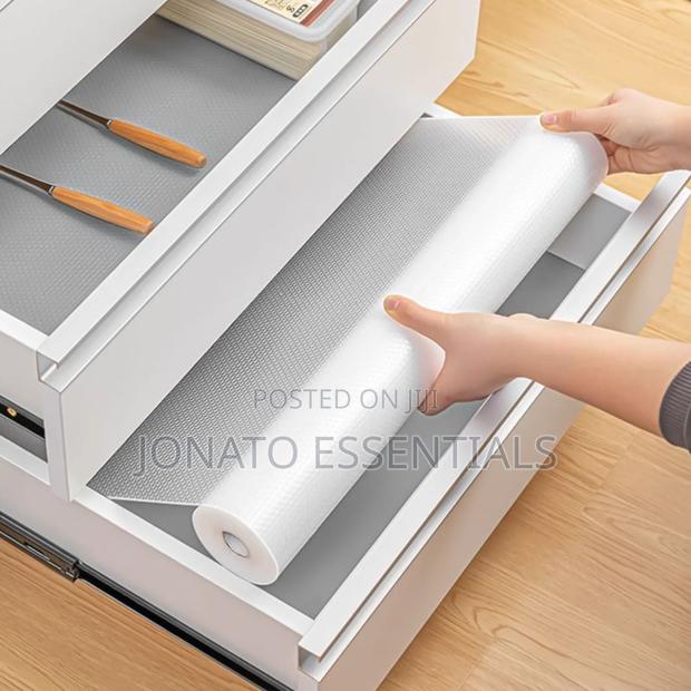 Waterproof Non-Slip Kitchen Drawer Liner Shelf Mat - 1.5 Meters Roll - thumbnail 5