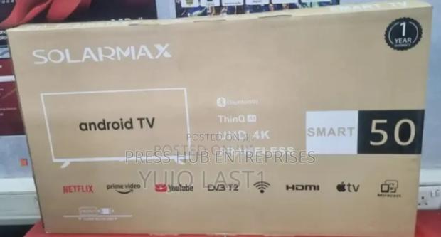 Solarmax 50 Inch Smart Android Tv. : 