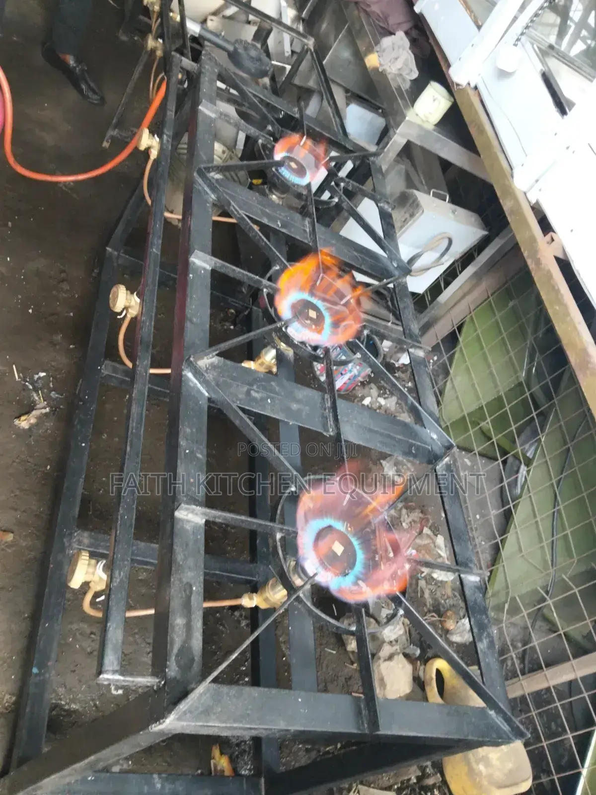 High Pressure 3 Burners
