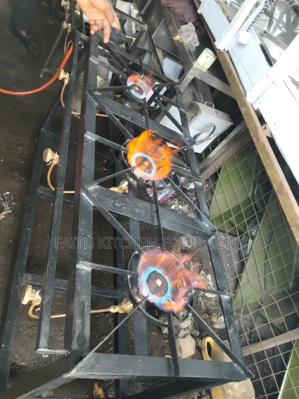 High Pressure 3 Burners