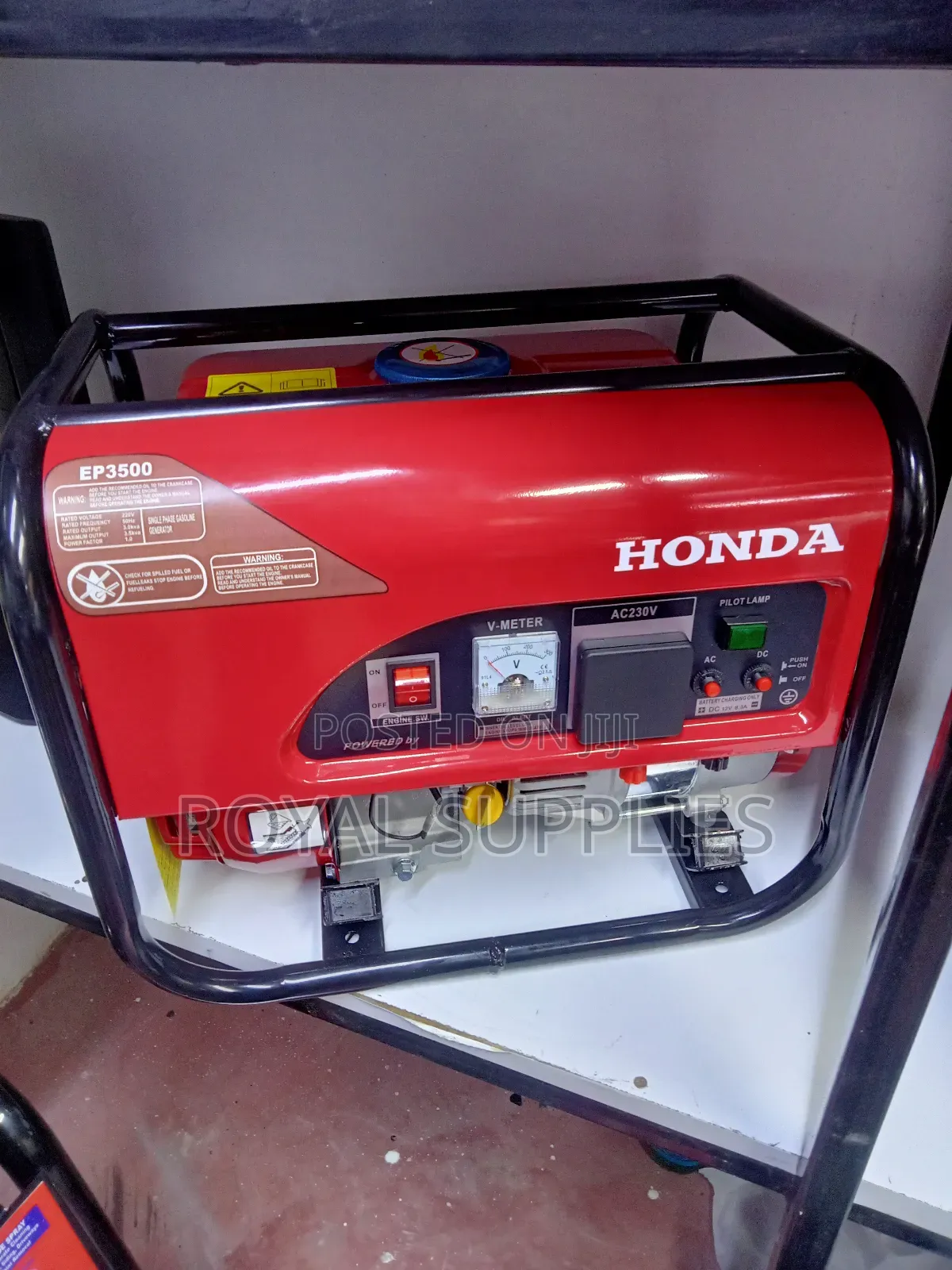 Honda 3.5kva Petrol Generator