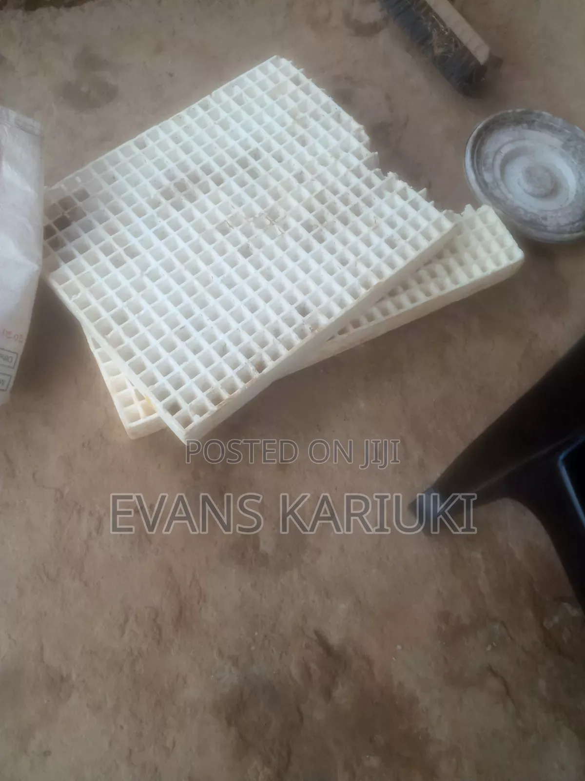 Used Damaged Seedling Trays