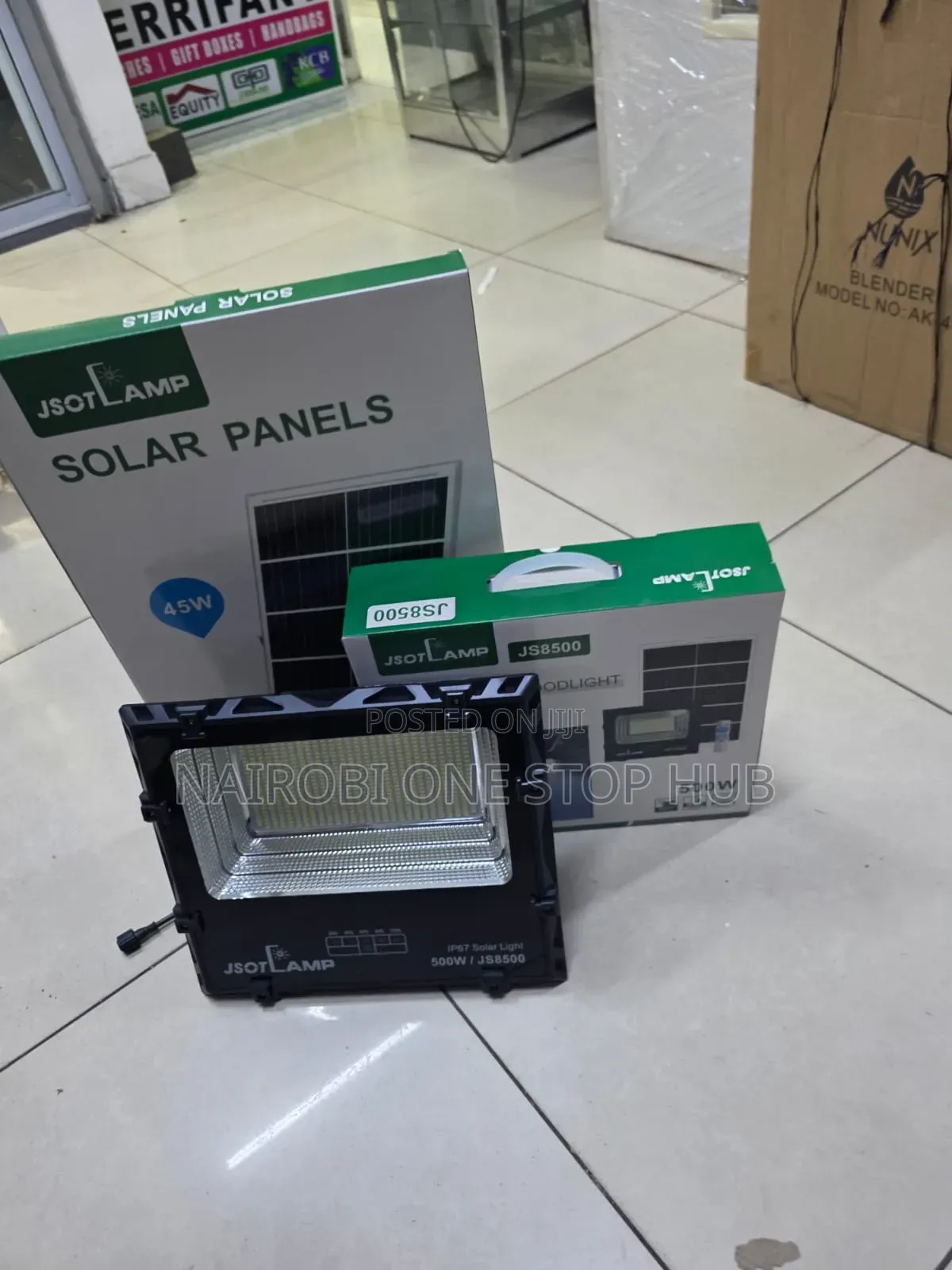 Jsot Tg 500watts Solar Floodlight