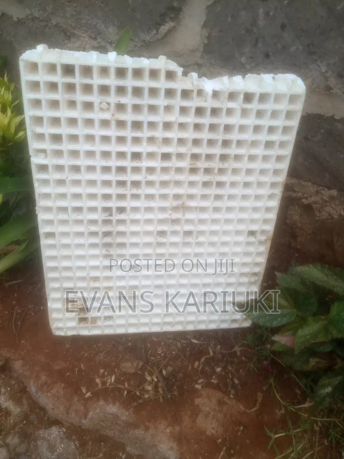 Used Damaged Seedling Trays
