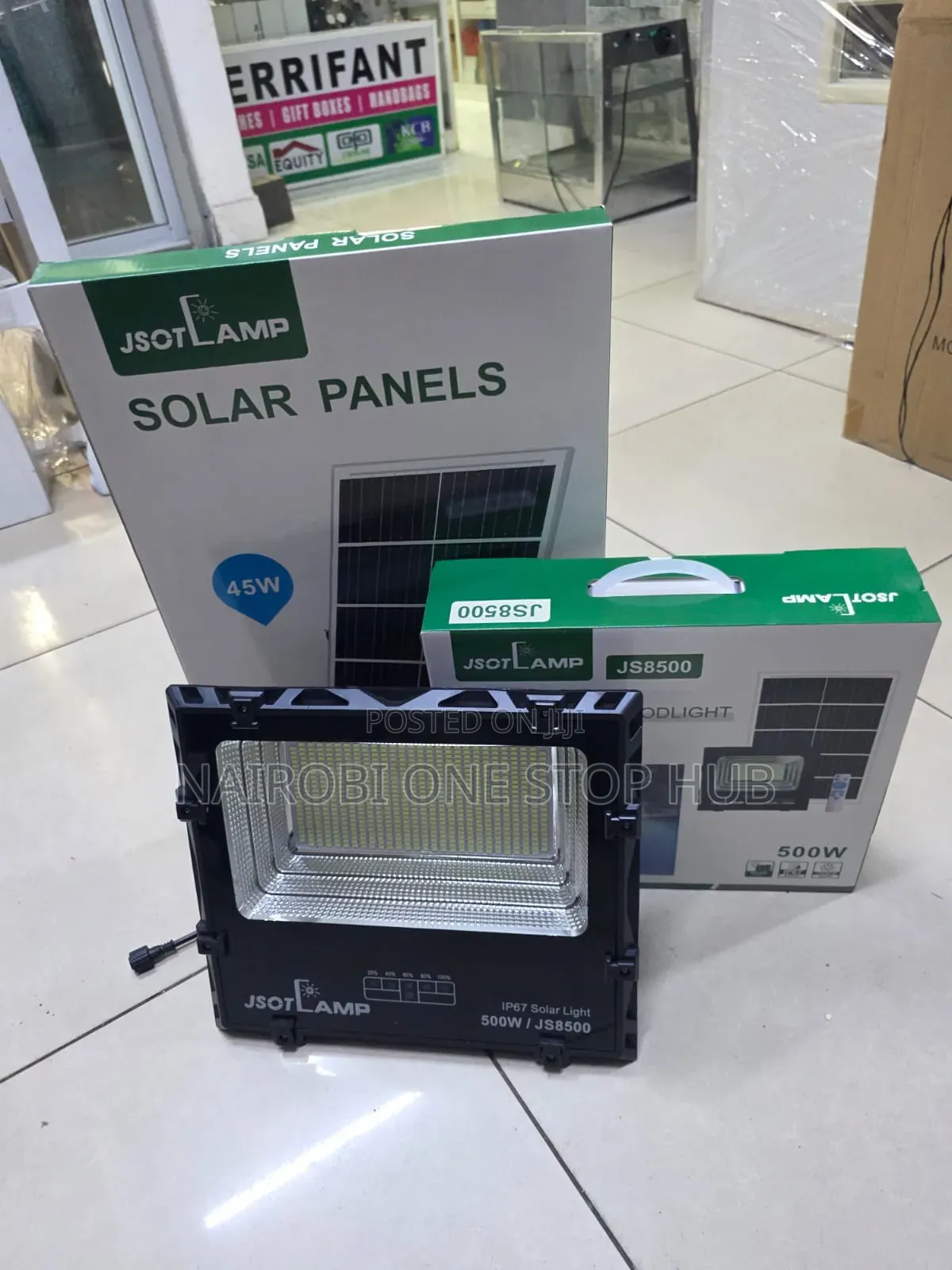 Jsot Tg 500watts Solar Floodlight