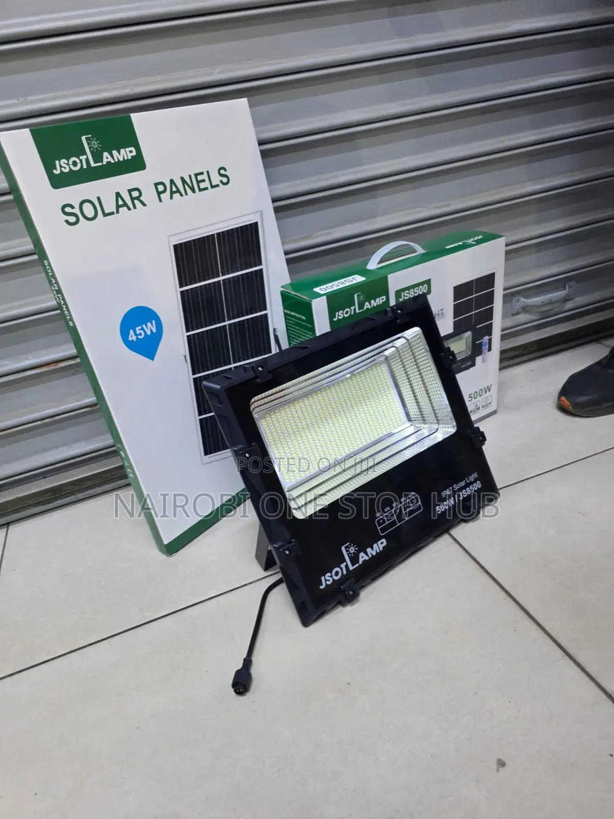 Jsot Tg 500watts Solar Floodlight