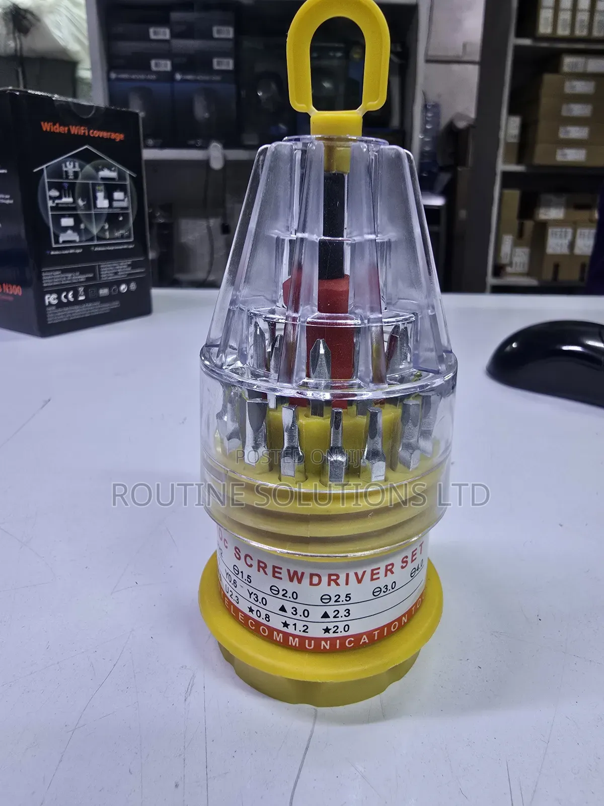 Electroc Screwdriver Set Mixed