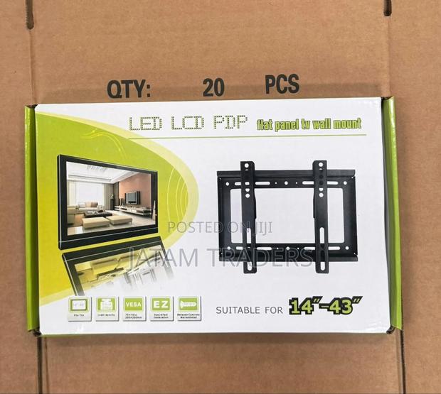 Tv Wall Bracket/Mount Available. 14-43 Inches