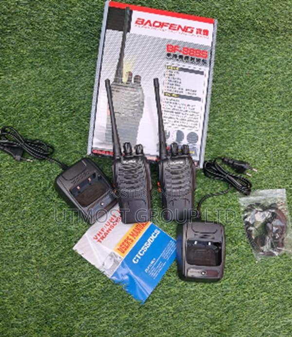 Baofeng Bf-888s Durable Black Walkie Talkie - main view