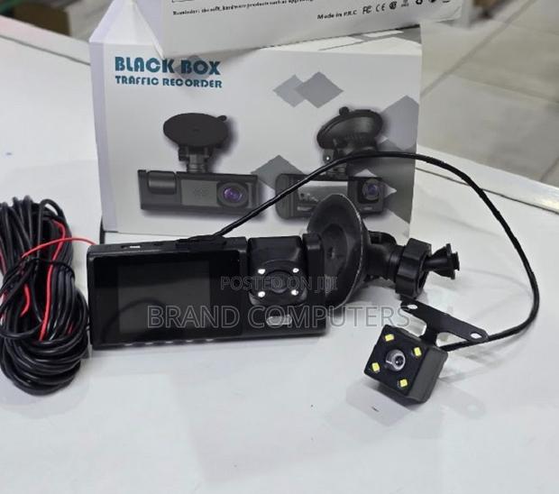 Dash Camera Front, Inner Rear Camera With Sd Card Slot - main view