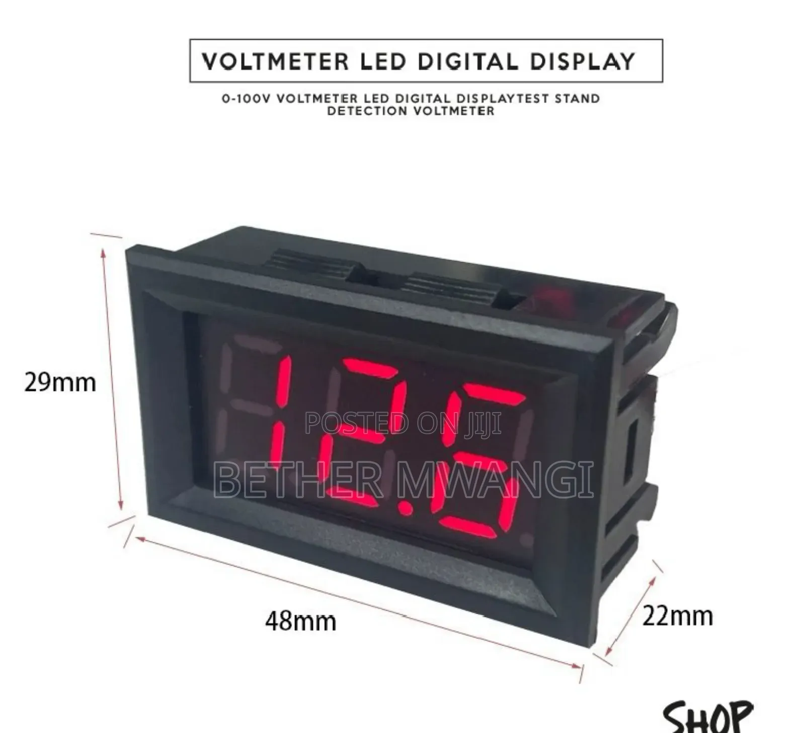 Digital Voltmeter Display In Kenya