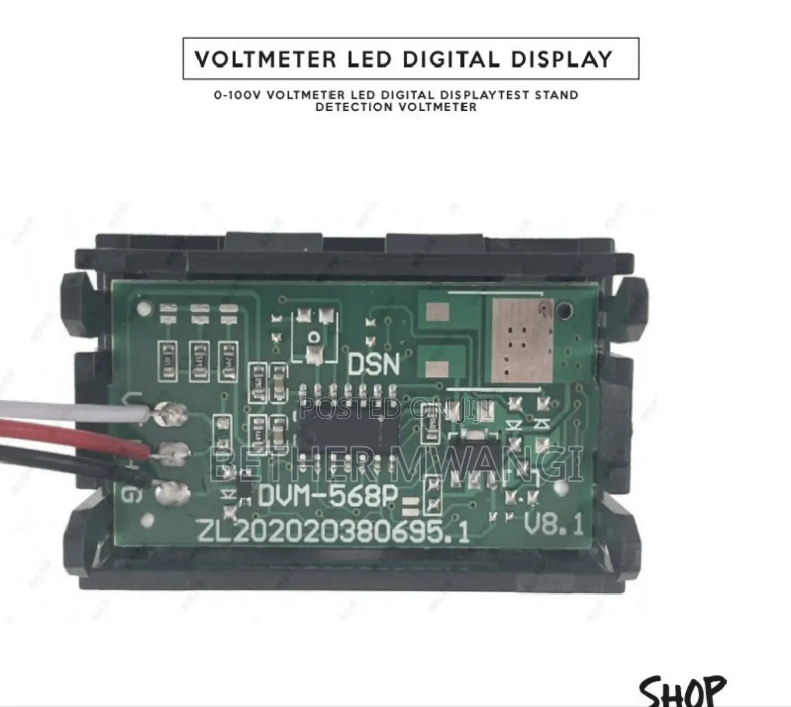 Digital Voltmeter Display In Kenya