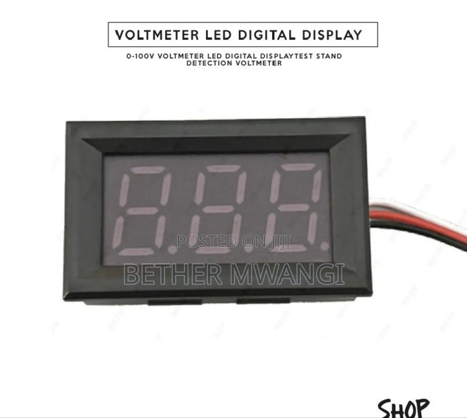 Digital Voltmeter Display In Kenya