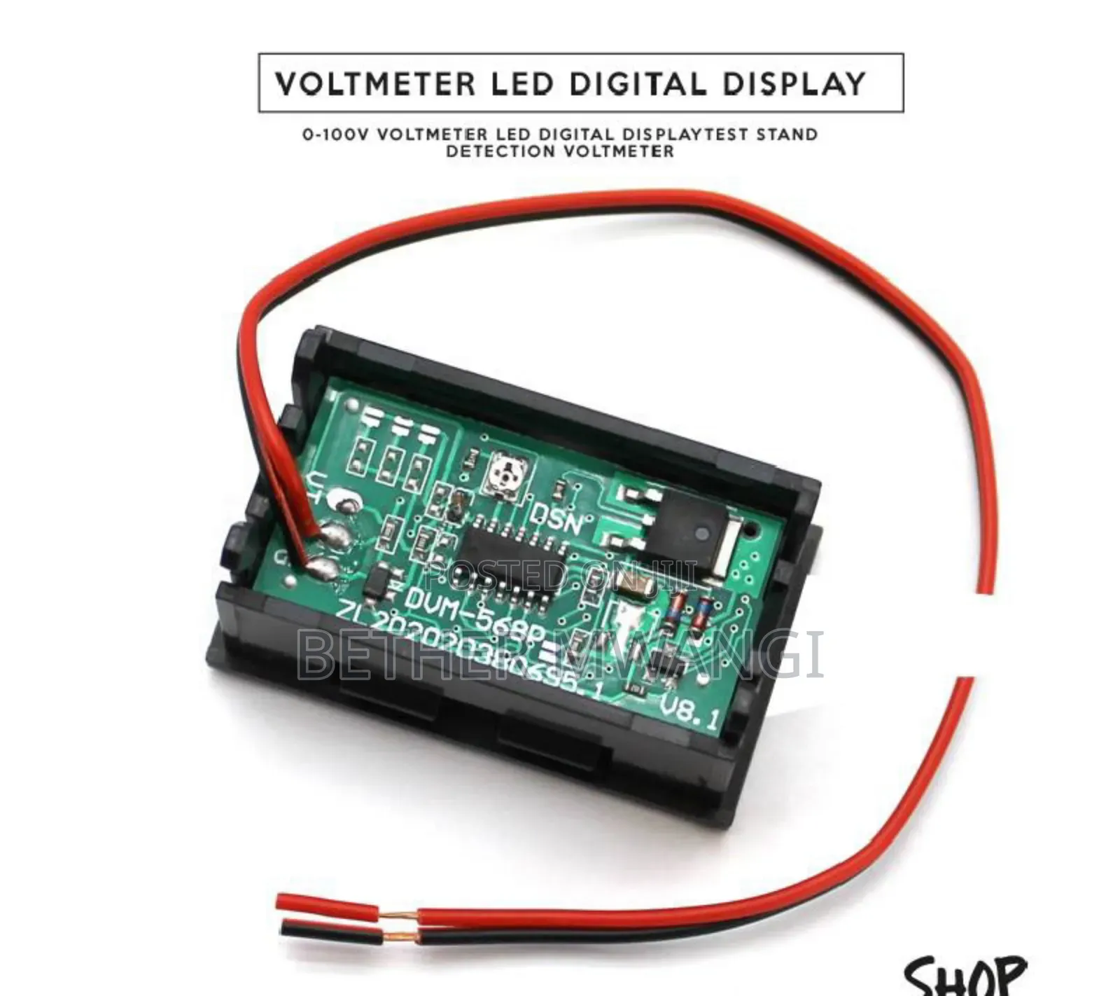 Digital Voltmeter Display In Kenya
