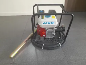Aico Petrol Concrete Poker Vibrator With 45mm Poker Shaft.