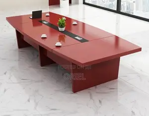 Boardroom Table : Modern Mahogany Office Conference Meeting Table