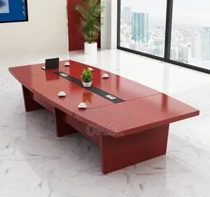 Boardroom Table : Modern Mahogany Office Conference Meeting Table