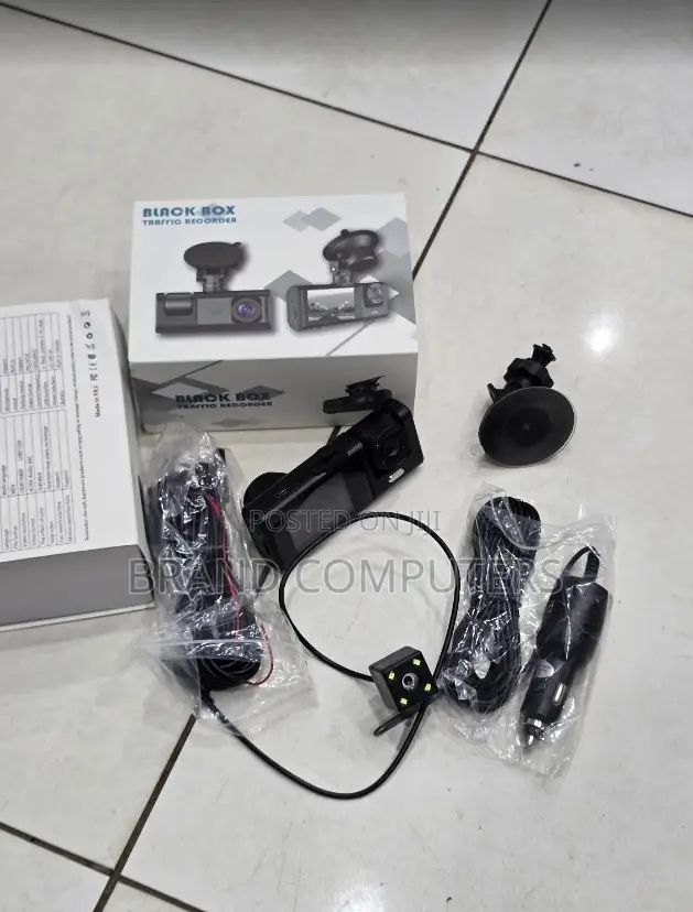 3 in 1 Camera Black Box Traffic Recorder With Sd Card Slot