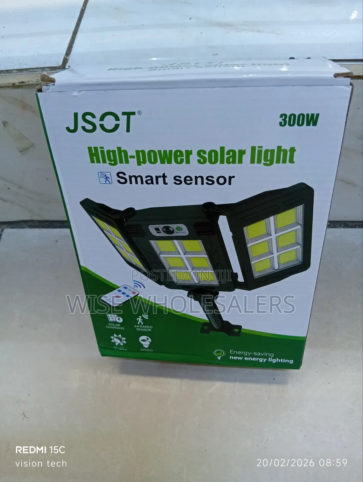 Jsot 300w High Power Solar Street Ligh