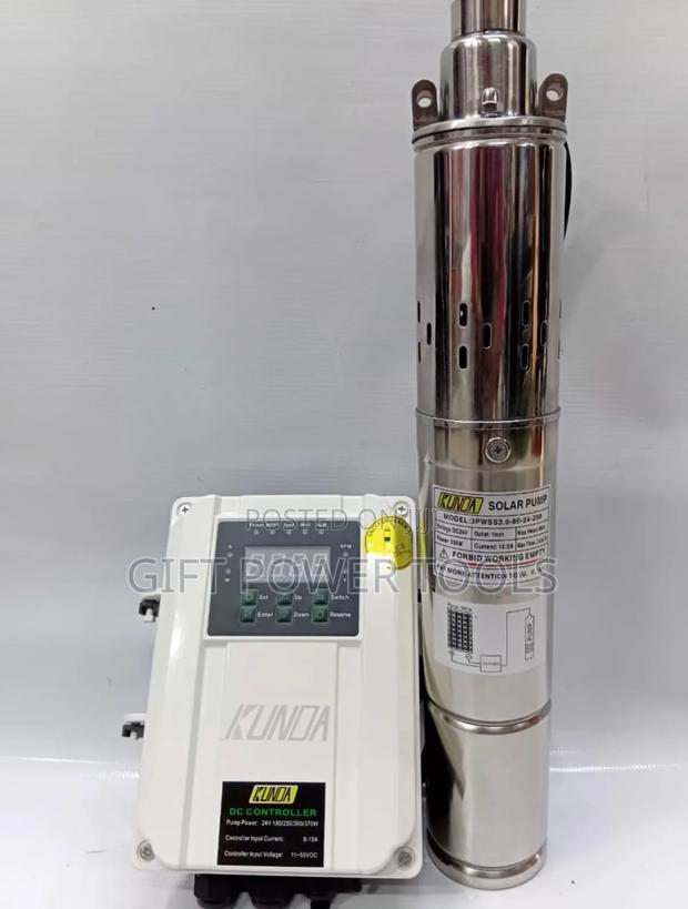 Solar Pump 250w Head 80 Meters/Kunda Solar Pump 80m