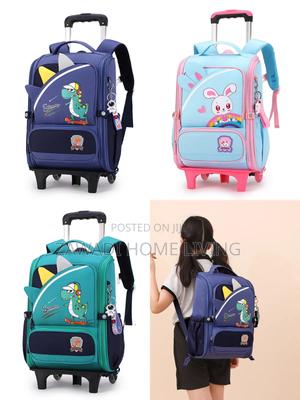Premium Rolling Trolley Kids School Bag - thumbnail 2