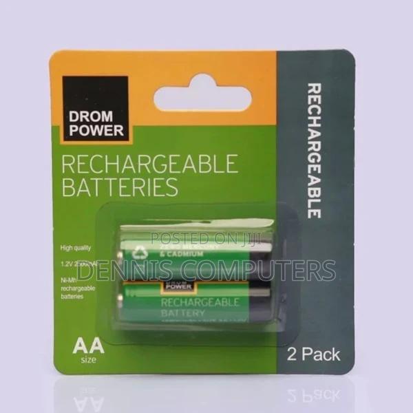 Drom Power Double Aa Rechargeable Battery