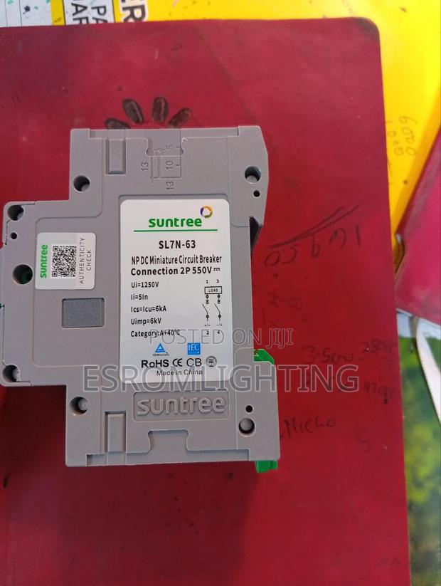 Suntree Dc Circuit Breaker 2-Pole (550v) - thumbnail 2