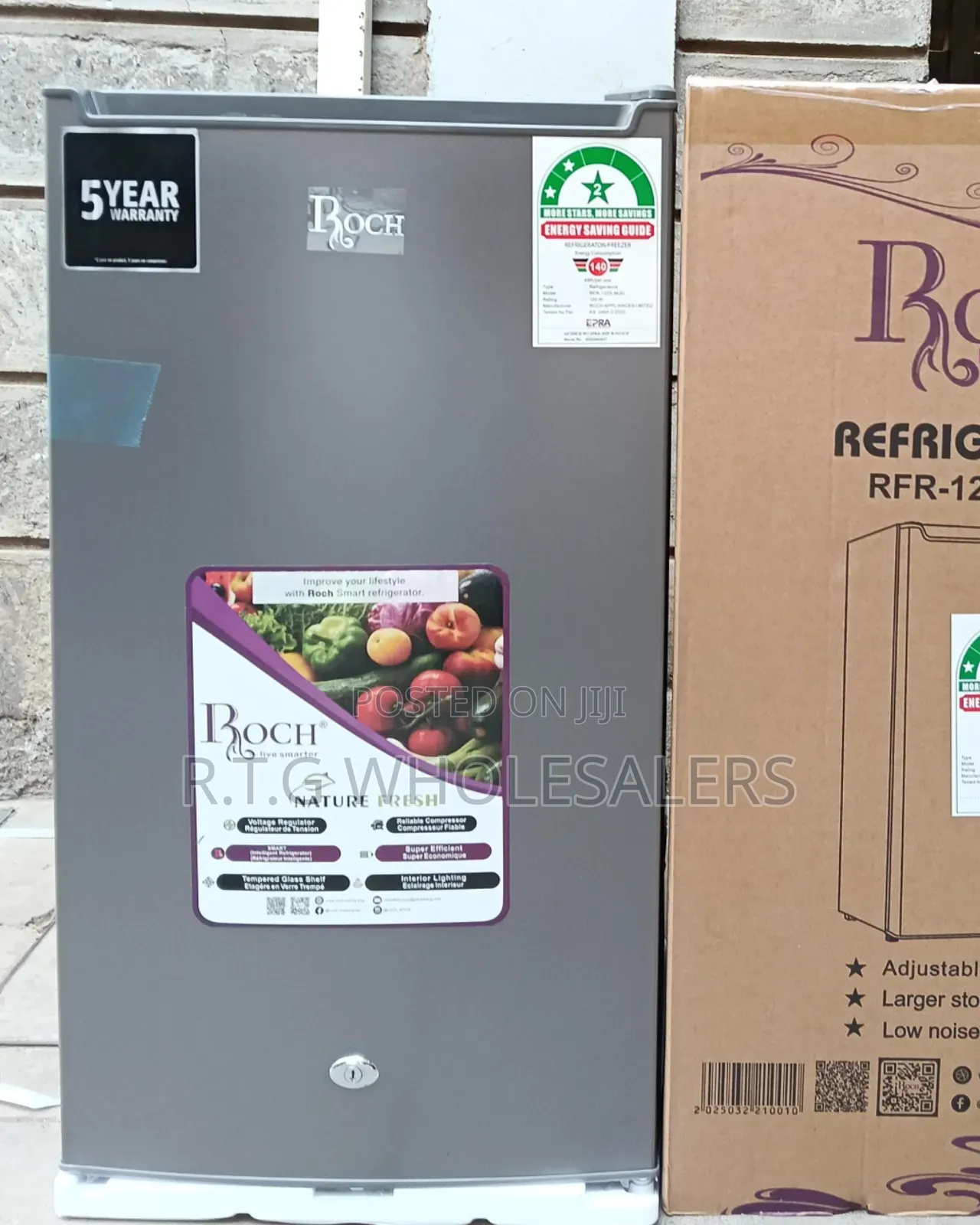  Roch RFR-120-S-M Single Door Fridge 90 Litres