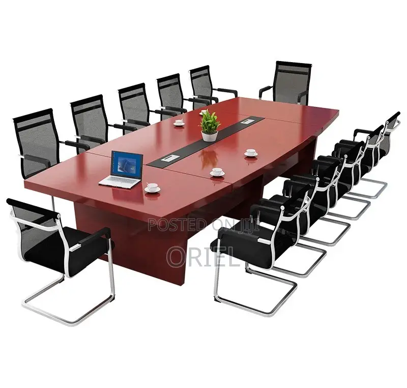 Boardroom Table : Modern Mahogany Office Conference Meeting Table